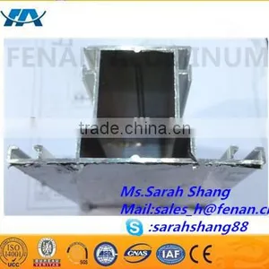 6063 Alloy T-5 White Powder Coating Aluminium Profile for Window Usage Extrusion Profile Film Package thumbnail-4