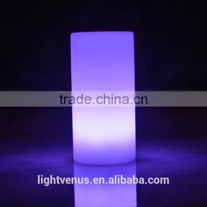 Party Use Cylinders Table Lamp Home Decor Lighting Color Changing USB Charge for Led Circular Column Lights thumbnail-5