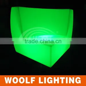 Leisure Nightclub Illuminated Plastic LED Sofa Corner thumbnail-4