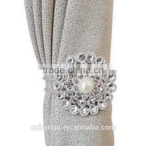 Crystals Jewelled Curtain Ring Clip,curtain Tie up thumbnail-1