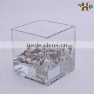 Square Glass Vase Wholesale Cheap thumbnail-2