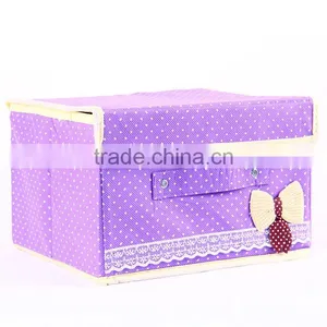 N490 New Arrival Household Non Woven Box Foldable Storage Box thumbnail-4
