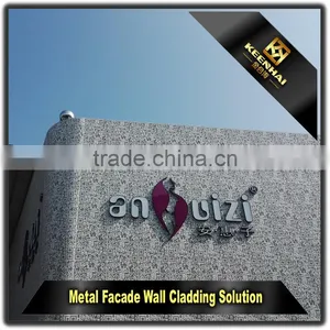 Architectural Laser Cutting Panels Outdoor Aluminum Curtain Wall for Building thumbnail-1