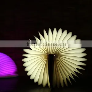 Creative Colorful LED Book Shape Night Light Beautiful Table Lamp Lights thumbnail-4
