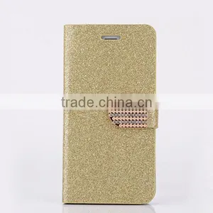 New Arrival Glitter Leather Case, Phone Case With Card Slot for IPhone6 6S thumbnail-4