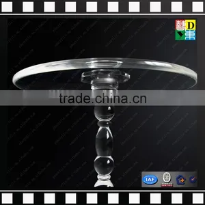 Round PMMA Furniture Tables Transparent Acrylic Coffee Table From Shenzhen Yidong thumbnail-1