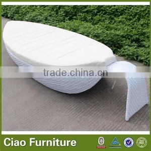 Garden Ridge Outdoor Furniture Leaf Rattan Lounger thumbnail-1