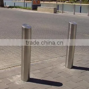 Wrought Iron Powder Coated Traffic Bollard thumbnail-3