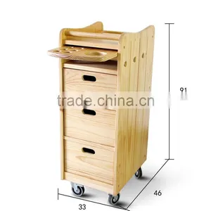 Portable Manicure Furniture Cabinet With Movable Stool Inside for Nail Salon TKN-2991 thumbnail-2