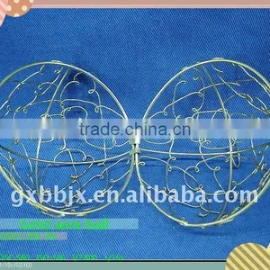 Gold Iron Decorative Smiley Ball Handmade Crafts thumbnail-1
