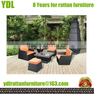 Youdeli Rattan Garden Aluminum Outdoor Furniture Dinings et thumbnail-1