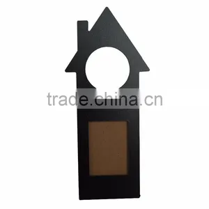 House Shape Chalkboard Wood Door Hanger thumbnail-1