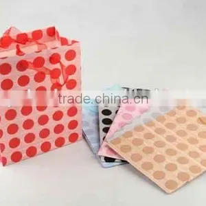 Foldable Gift Bag / Shopping Bag With Dots thumbnail-1