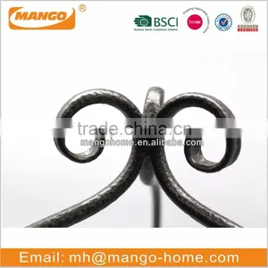 Metal Wire Two Layers Garden Flower Basket thumbnail-5