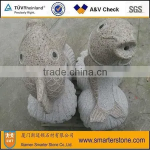 Double Fish Sculpture Statue for Garden Decoration thumbnail-1