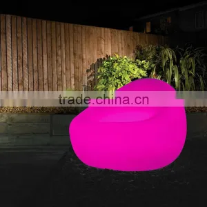 Led Light Outdoor Bar Chairs With Remote Control /modern Seating, Led Sofa Lounge thumbnail-1