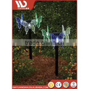 Promotional Outdoor Butterfly Garden Stake China Solar Led Light thumbnail-1