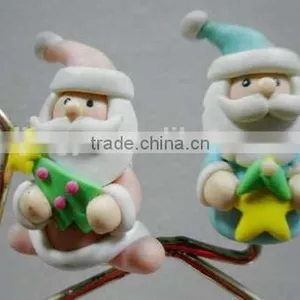 Acrylic Decorative Snowman Balance Mobile Desk Toys thumbnail-1