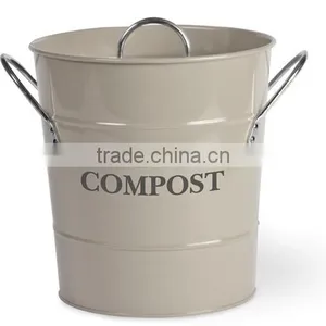 Removable Inner Buckets Kitchen Compost Bin thumbnail-2