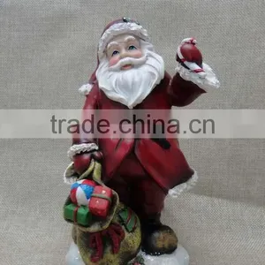 Resin Christmas Santa Clause Figurine Decoration thumbnail-4