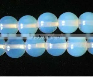 8mm Round Blue Moonstone thumbnail-1