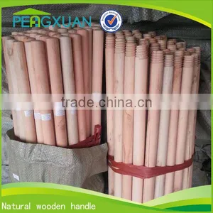 Cleaning Product Parts 150*2.5cm Natural Wooden Stick For Broom Mop thumbnail-1
