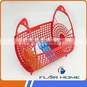 New Plastic Foldable Basket With Pegs thumbnail-1