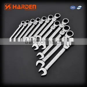 Flexible Combination Wrench Torque Wrench Spanner Ring Hand Tool Craftsman Tools thumbnail-1