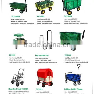 Four-wheel Folding Wagon Cart With 600D Water Proof Bag TC1846 thumbnail-6