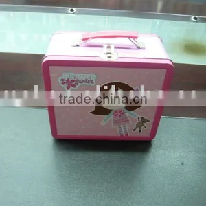 Handle Lunch Tin Box thumbnail-1