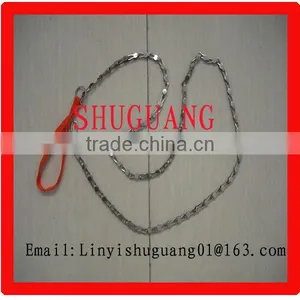 Standard Dog Chain With Nylon Handle thumbnail-1