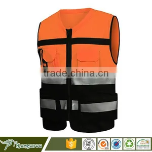 Wholesale Safety Vest Coverall 3m Reflective Tape for Clothing thumbnail-3