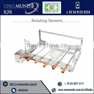 Superior Quality Excellent Finishing Rotating BBQ Skewers Available thumbnail-1
