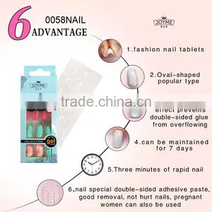 2017 Fresh Full Cover Salon DIY False Nail Art Designs thumbnail-4