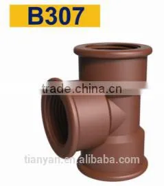 TY High Quality PP Threaded Pipes&fittings FEMALE TEE B Eco-friendly Cheap Price Full Size Factory Price List Discount thumbnail-2
