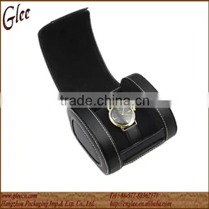 Round Leatherette Wrist Watch Box for Ladies thumbnail-2