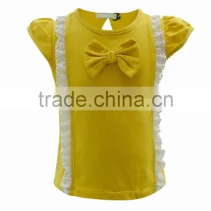 Girl T-Shirt With Lace thumbnail-1