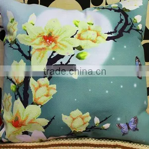 5D Printing Embroidery Stitch Pillowcases/pillowslip/pillow Cover Car thumbnail-3