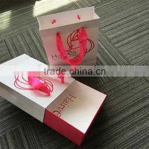 2016 China Factory Custom Cheap Flat Handle Paper Bags thumbnail-2