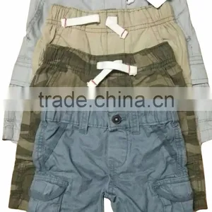 Boys Branded Cargo Shorts (Garment Stock Lots / Apparel Stock / Stocklots / Garment Apparel From Bangladesh) thumbnail-1