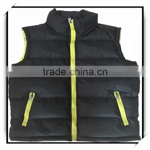 Boys Customize Cheap Quilted Jacket Heated Vest thumbnail-1