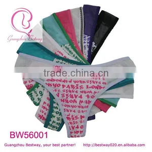 Sexy Women Images Sheer Charming Thongs t Back thumbnail-1