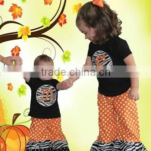 New Fashion Girls Jean Ruffle Pants,children's Demin Jeans Pants With Ruffle thumbnail-6