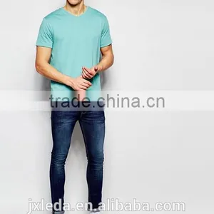 2016 Aqua V-neck t Shirt Men Custom thumbnail-4