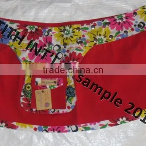 Two Sided Cotton Wrap Skirt thumbnail-1