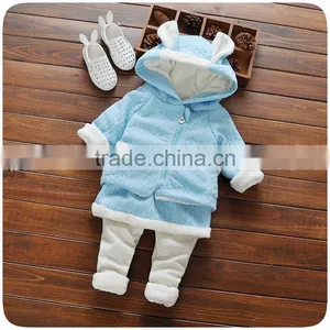 Children Girl Winter Warm Coat Children Girls Clothing Sets Leisure Kids Wholesales Clothes thumbnail-4