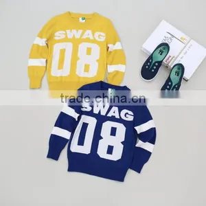 Knitwear Wool Children Children Fashion Sweater Design Fancy Cardigan Man Sweater thumbnail-4