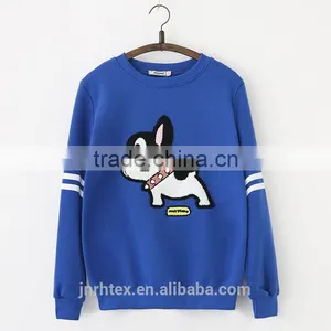 Hot Sale 100% Cotton Women Hoodies Embroider thumbnail-3