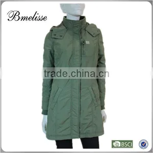 Denim Trench Coat for Women thumbnail-1