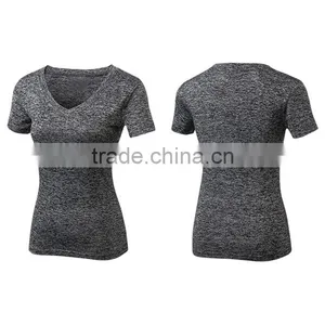 Custom Quick Dry Sports T-shirt Female Outdoor Leisure Comfortable Women t Shirt With Short Sleeves thumbnail-3